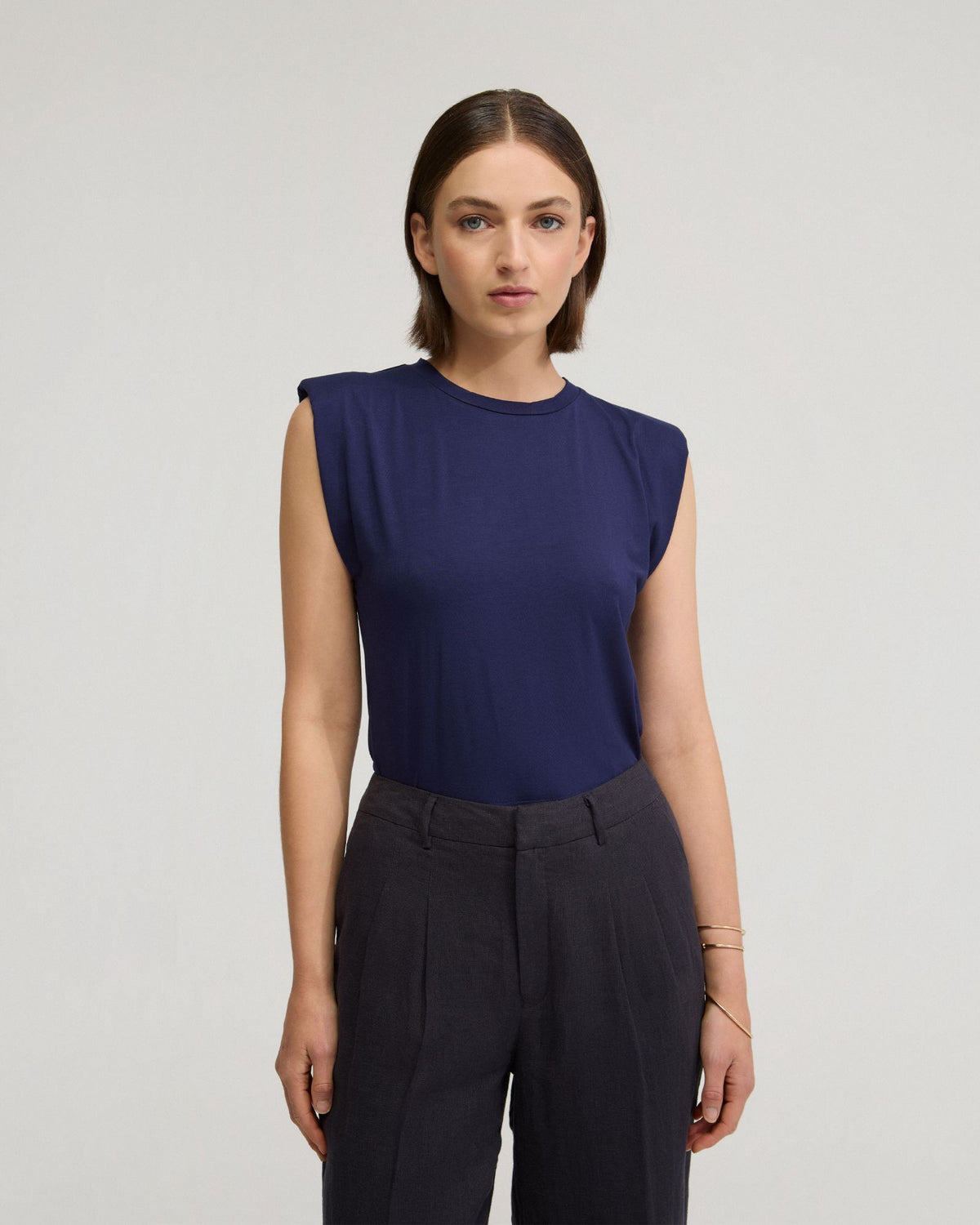 Sabrina Crop Jersey Top WOMENS TOPS