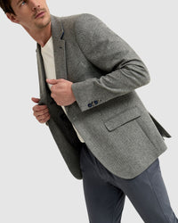 BLAKE WOOL RICH BLAZER MENS JACKETS AND COATS