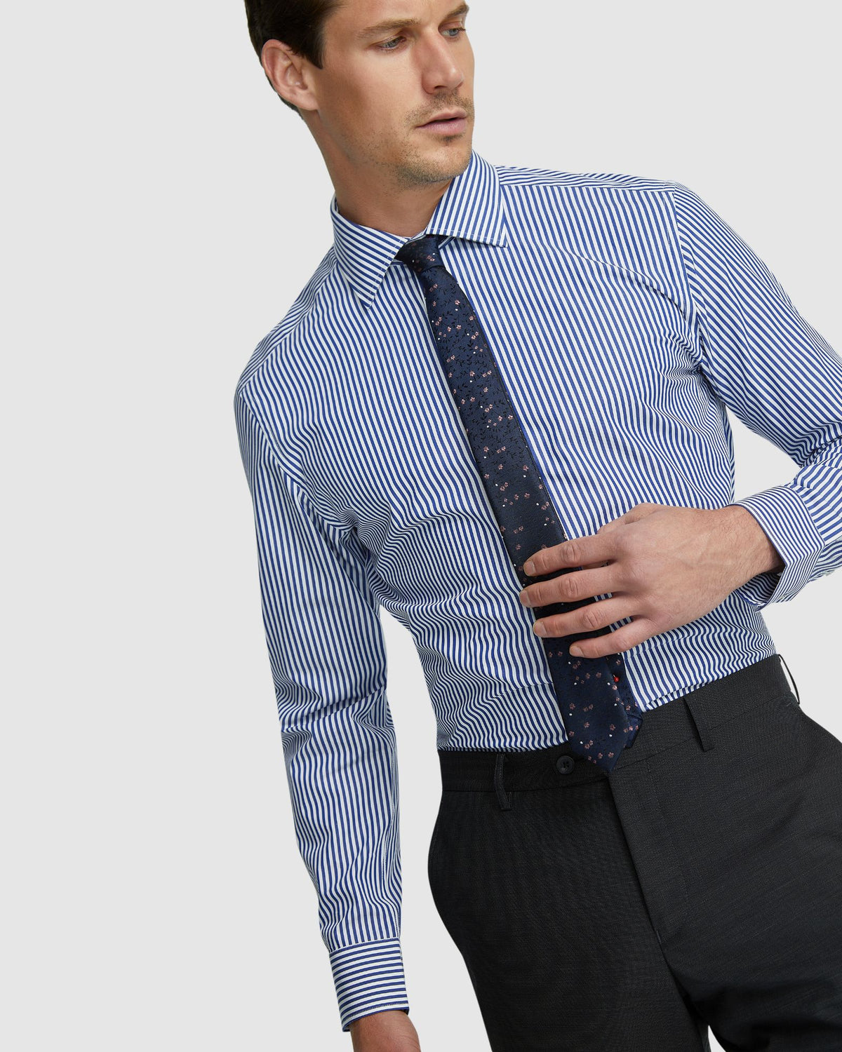 ISLINGTON STRIPE SHIRT MENS SHIRTS
