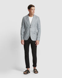 BLAKE LINEN BLEND BLAZER MENS JACKETS AND COATS