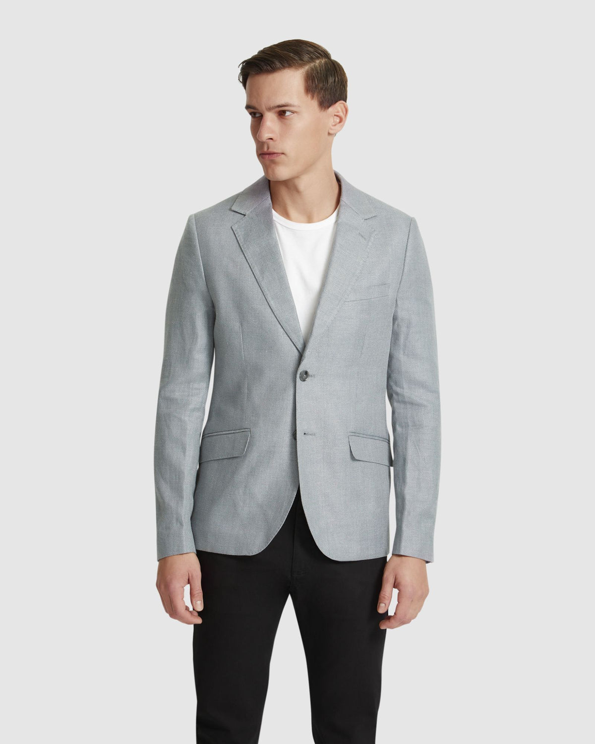 BLAKE LINEN BLEND BLAZER MENS JACKETS AND COATS