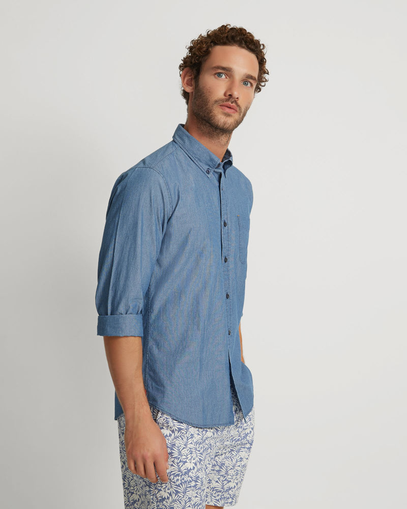 PORTLAND CHAMBRAY SHIRT MENS SHIRTS