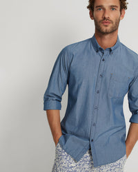 PORTLAND CHAMBRAY SHIRT MENS SHIRTS