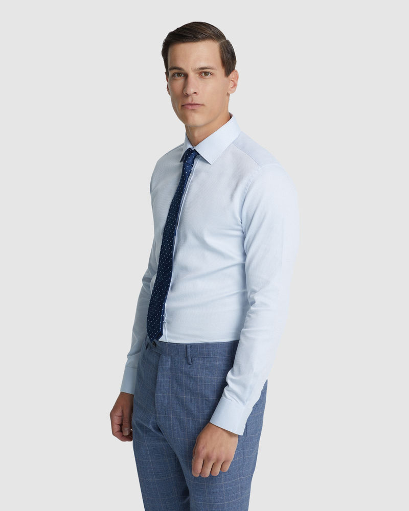 BECKTON LUXURY DOBBY SHIRT - AVAILABLE ~ 1-2 weeks MENS SHIRTS