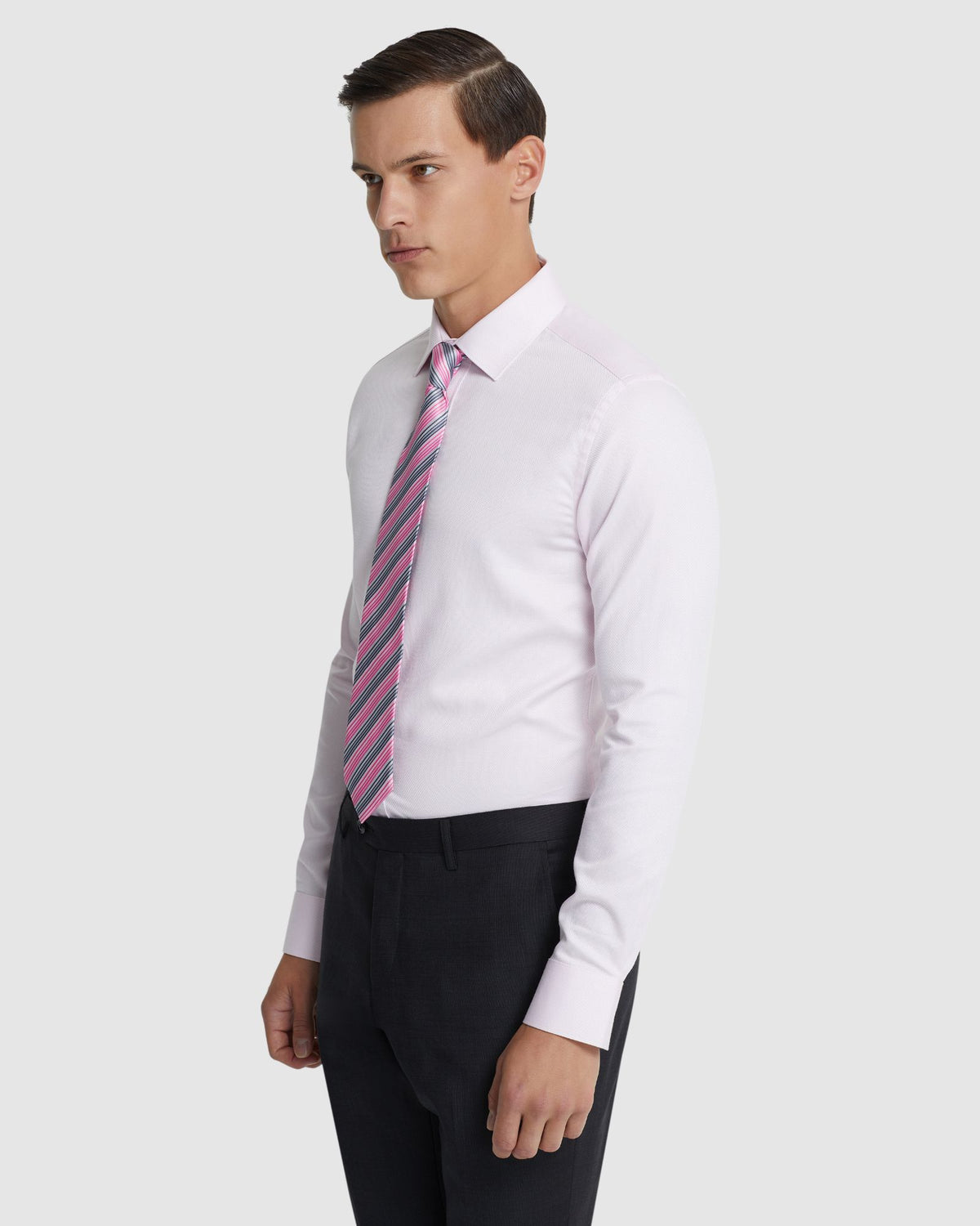 BECKTON LUXURY DOBBY SHIRT - AVAILABLE ~ 1-2 weeks MENS SHIRTS