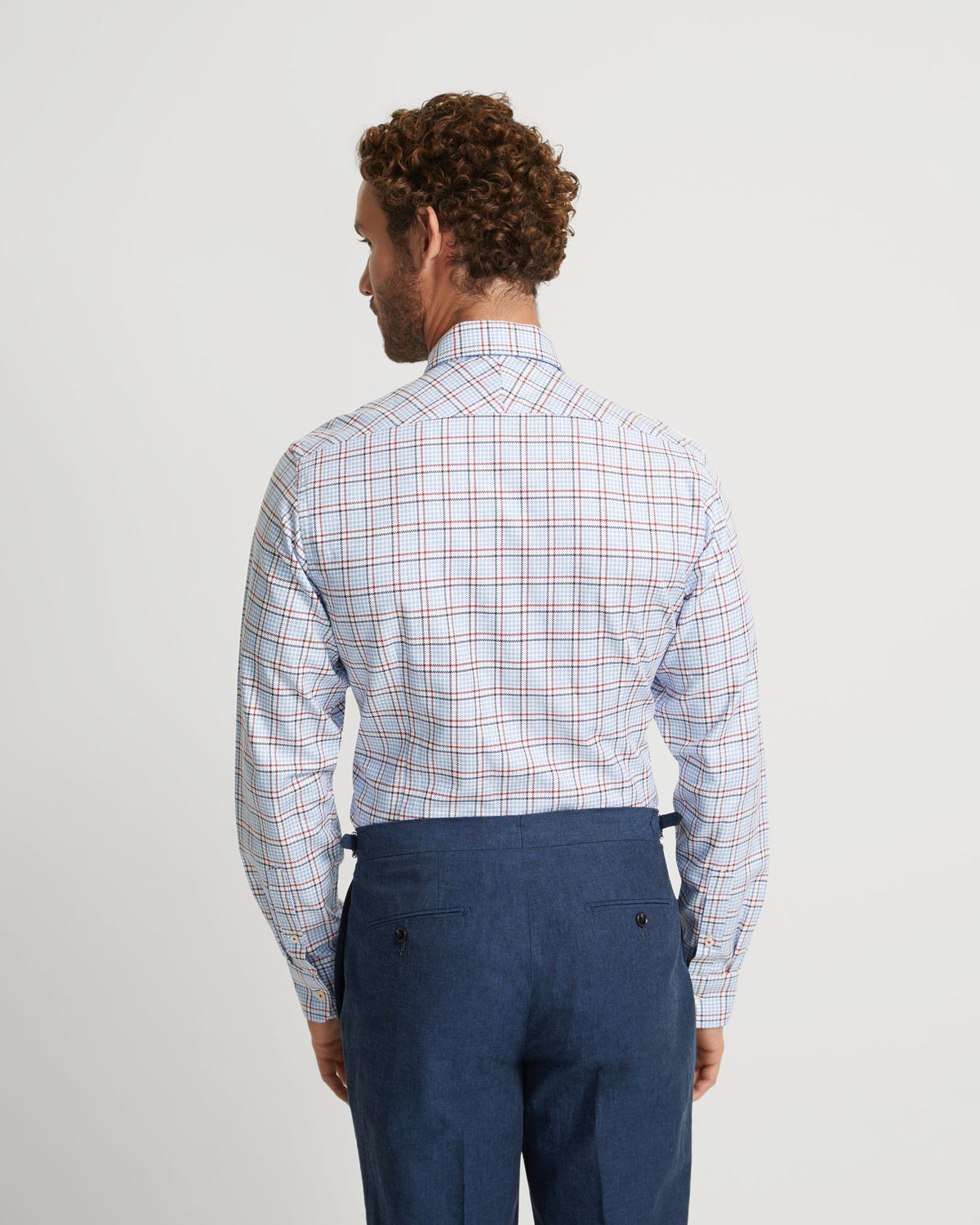 BECKTON COTTON CHECK SHIRT - AVAILABLE ~ 1-2 weeks MENS SHIRTS