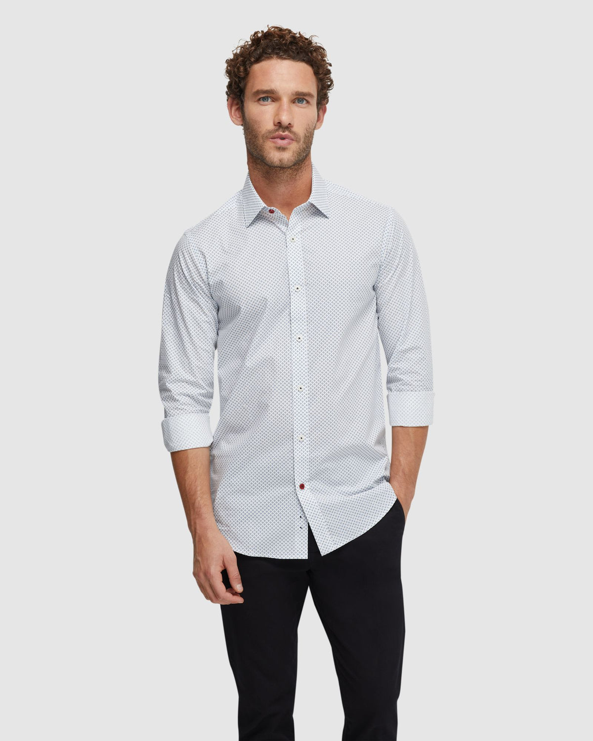 BECKTON PRINTED SHIRT - AVAILABLE ~ 1-2 weeks MENS SHIRTS