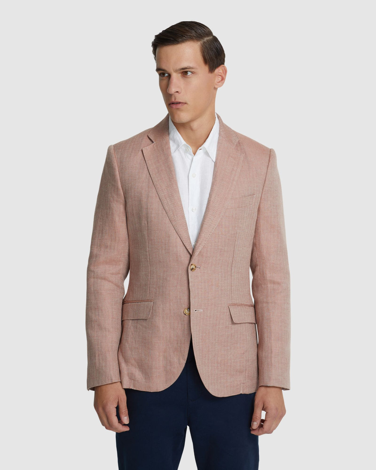 MILTON LINEN BLAZER - AVAILABLE ~ 1-2 weeks MENS JACKETS AND COATS