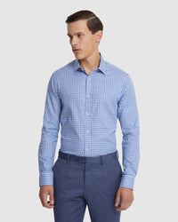 BECKTON GINGHAM CHECK SHIRT MENS SHIRTS