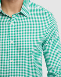 BECKTON GINGHAM CHECK SHIRT MENS SHIRTS