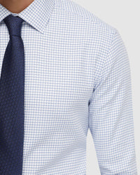 BECKTON SMALL CHECK COTTON SHIRT MENS SHIRTS