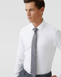 BECKTON HERRINGBONE COTTON SHIRT MENS SHIRTS