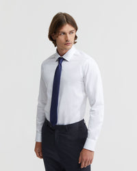 BECKTON COTTON DOBBY SHIRT MENS SHIRTS