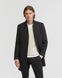 AUSTIN WOOL RICH OVERCOAT MENS JACKETS AND COATS