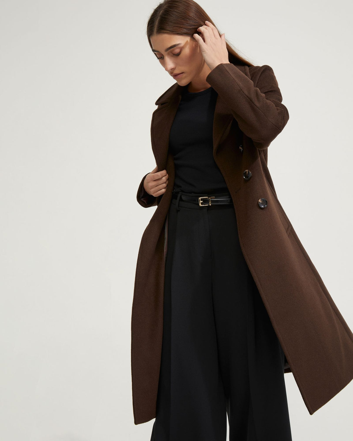 ANNA WOOL RICH COAT - AVAILABLE ~ 1-2 weeks WOMENS SUITS JKTS COATS