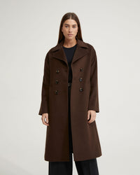 ANNA WOOL RICH COAT - AVAILABLE ~ 1-2 weeks WOMENS SUITS JKTS COATS