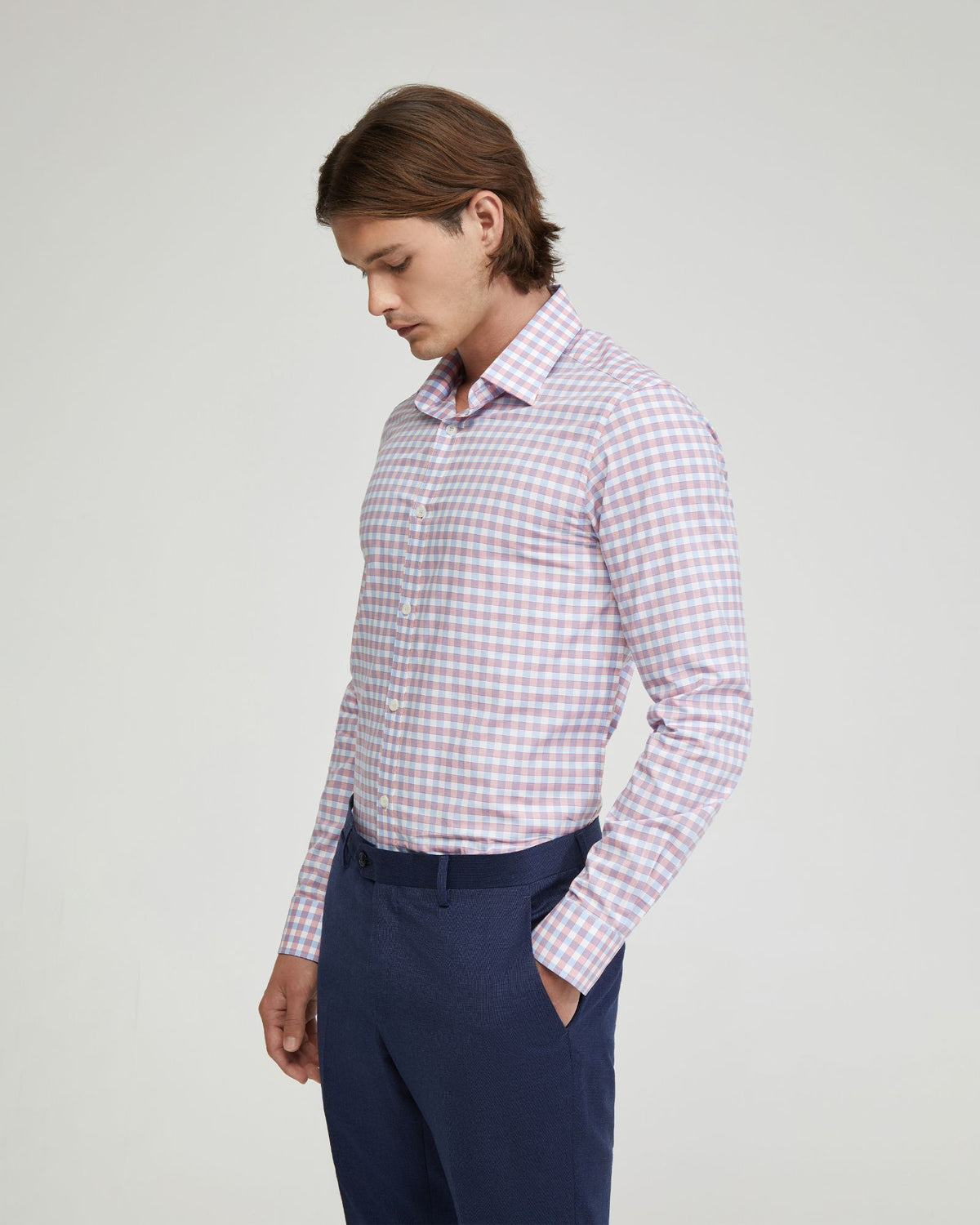 BECKTON CHECKED COTTON SHIRT MENS SHIRTS