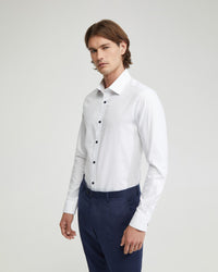 BECKTON DOBBY SHIRT MENS SHIRTS