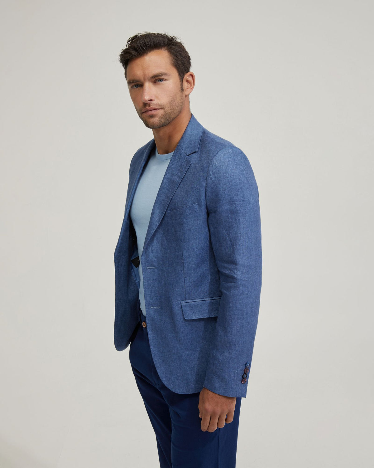 BLAKE LINEN BLAZER MENS JACKETS AND COATS