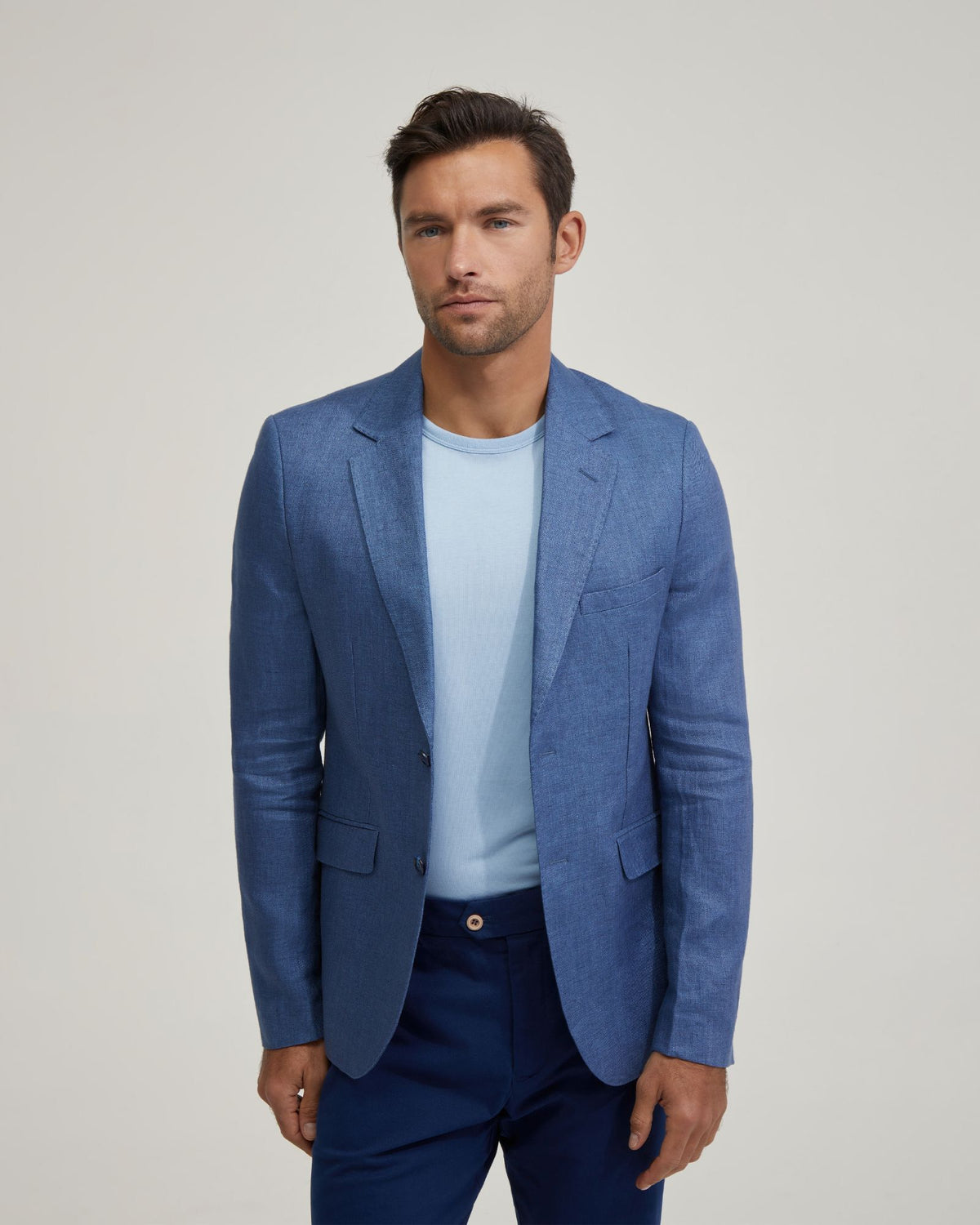 BLAKE LINEN BLAZER MENS JACKETS AND COATS