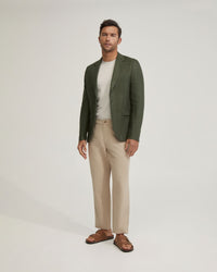 BLAKE LINEN BLAZER MENS JACKETS AND COATS