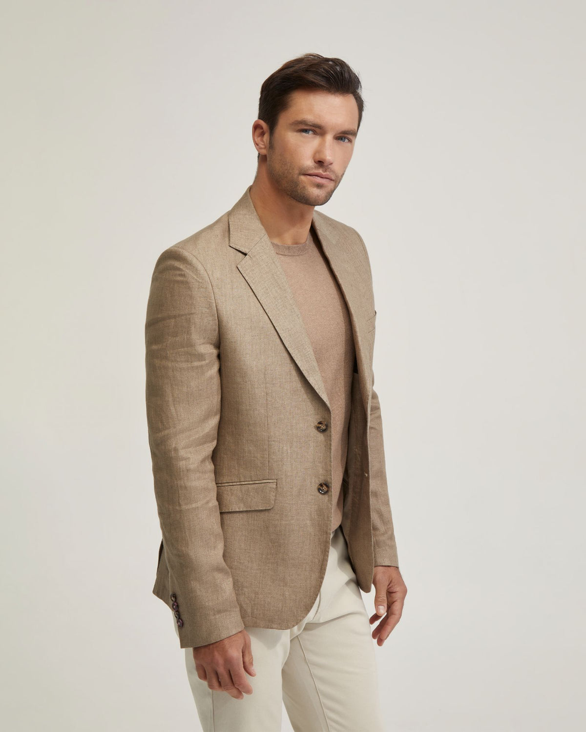 BLAKE LINEN BLAZER MENS JACKETS AND COATS