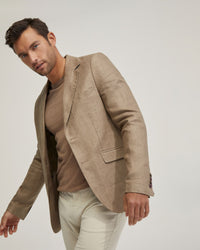 BLAKE LINEN BLAZER MENS JACKETS AND COATS