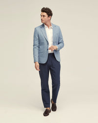 BLAKE LINEN BLEND BLAZER MENS JACKETS AND COATS