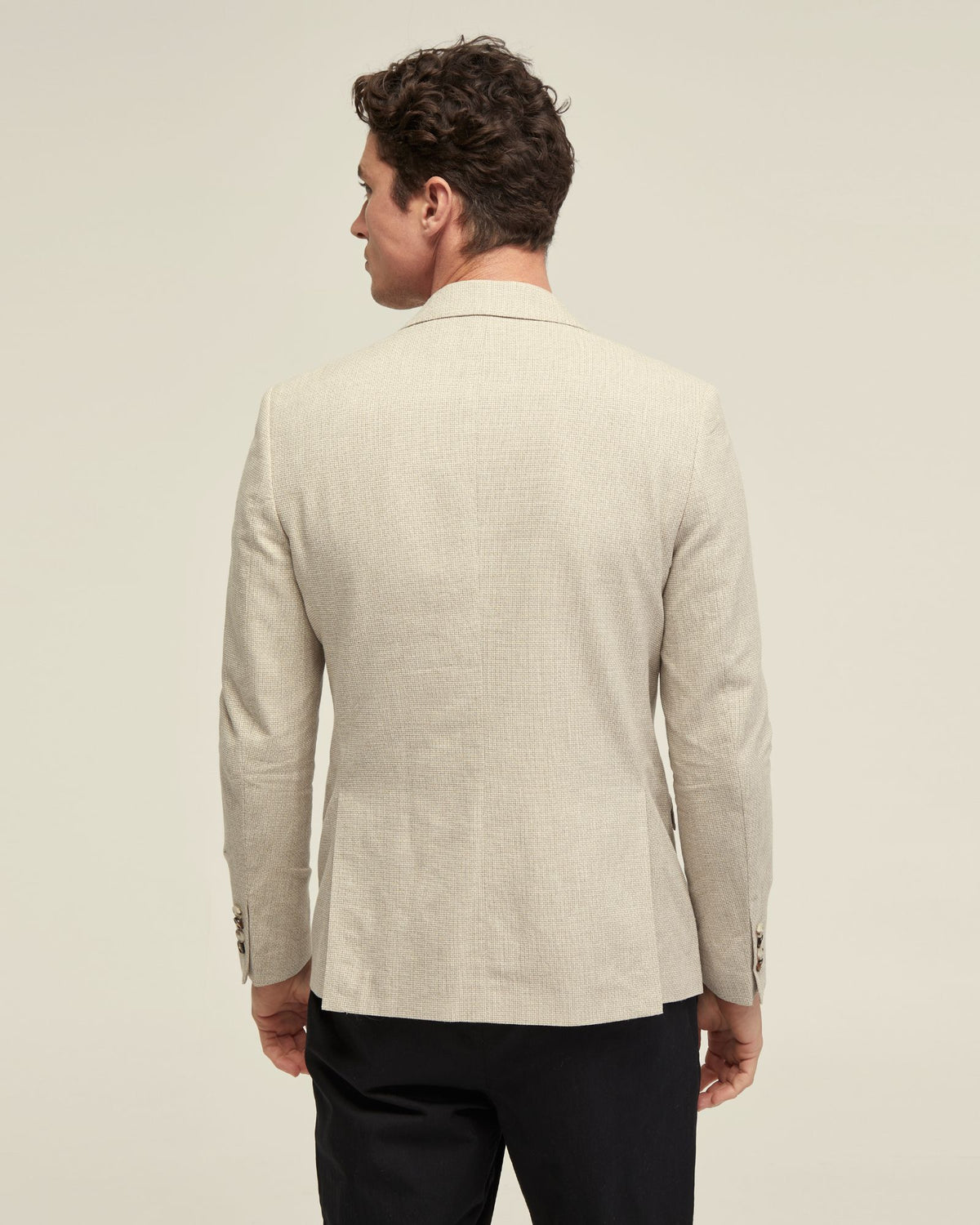 BLAKE LINEN BLEND BLAZER MENS JACKETS AND COATS