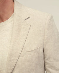 BLAKE LINEN BLEND BLAZER MENS JACKETS AND COATS