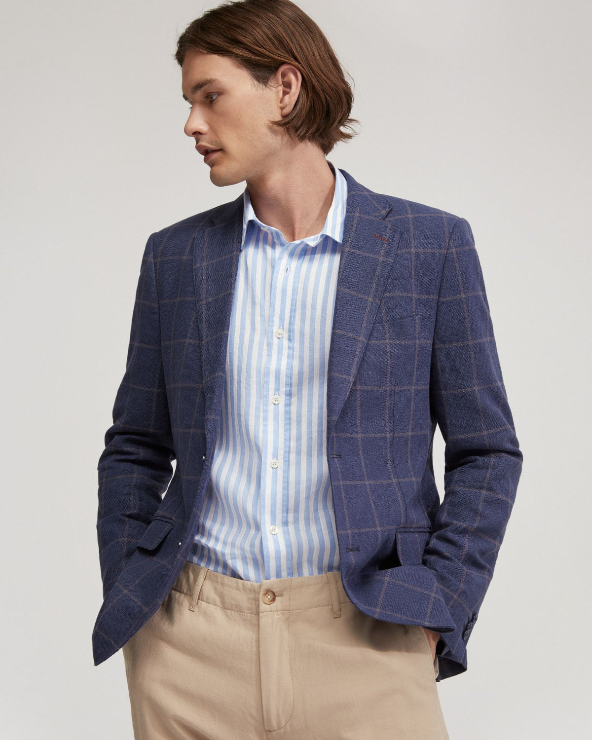 Milton Half Lined Blend Blazer - Available ~ 1-2 weeks MENS JACKETS AND COATS