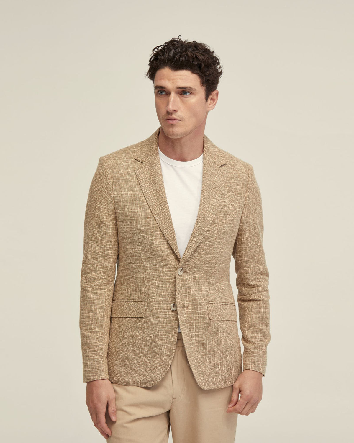 BLAKE LINEN BLEND BLAZER MENS JACKETS AND COATS