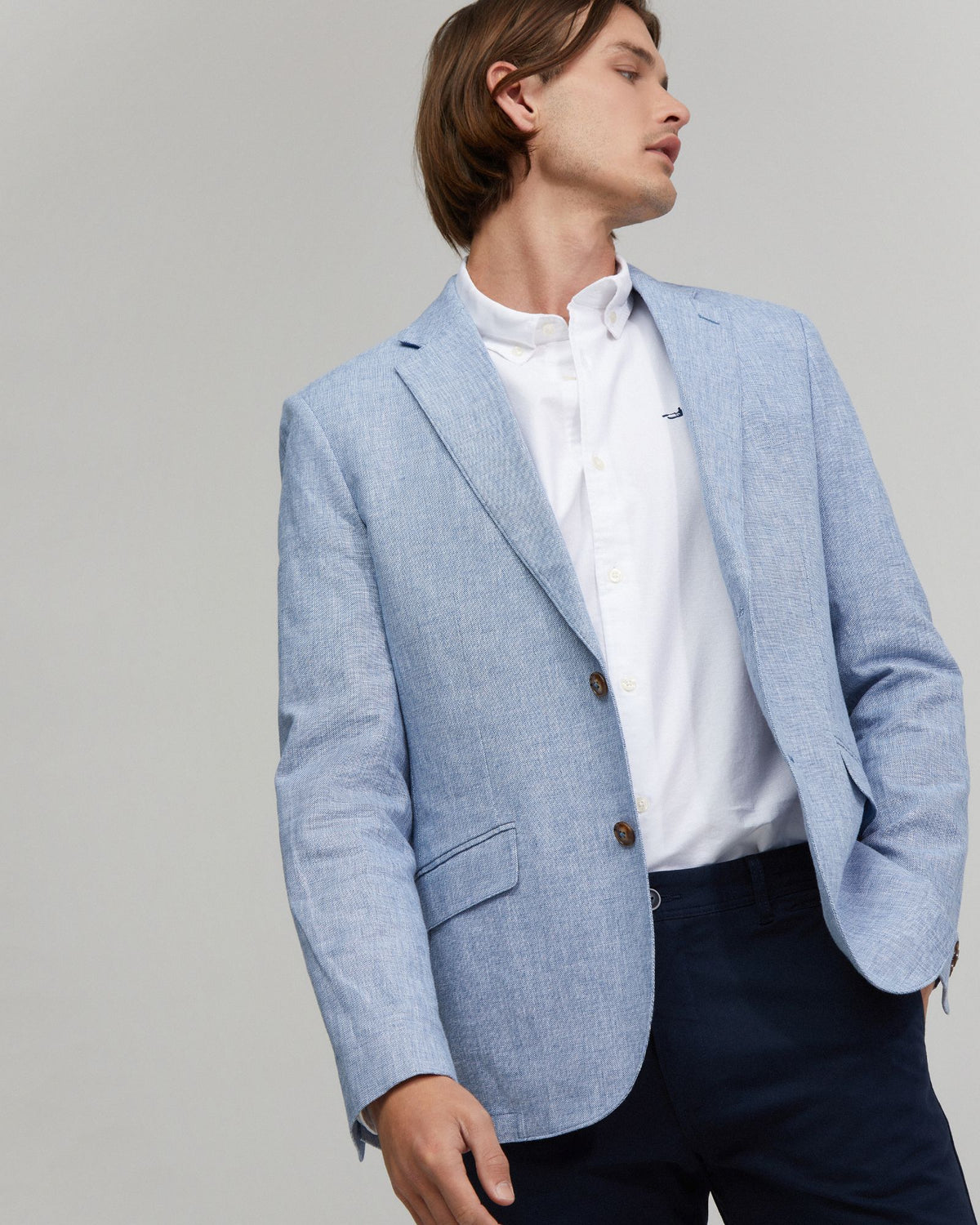 Milton Linen Blend Blazer