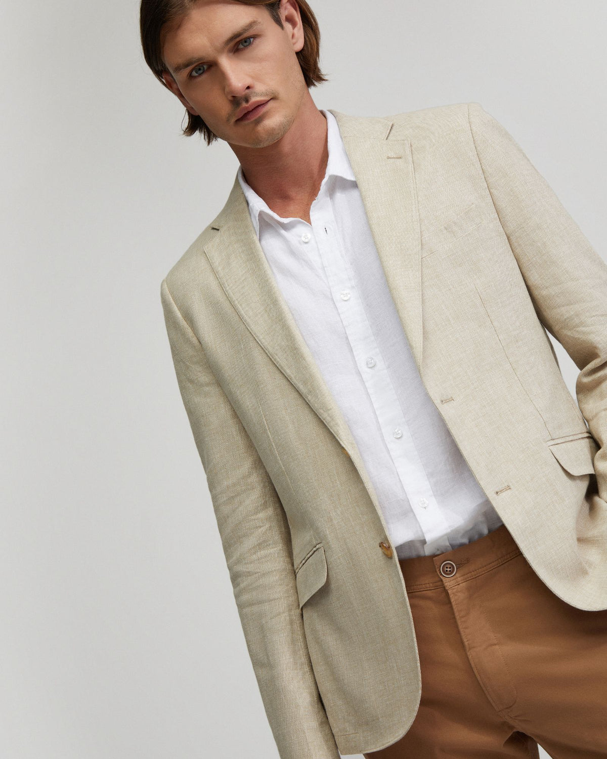 Milton Linen Blend Blazer