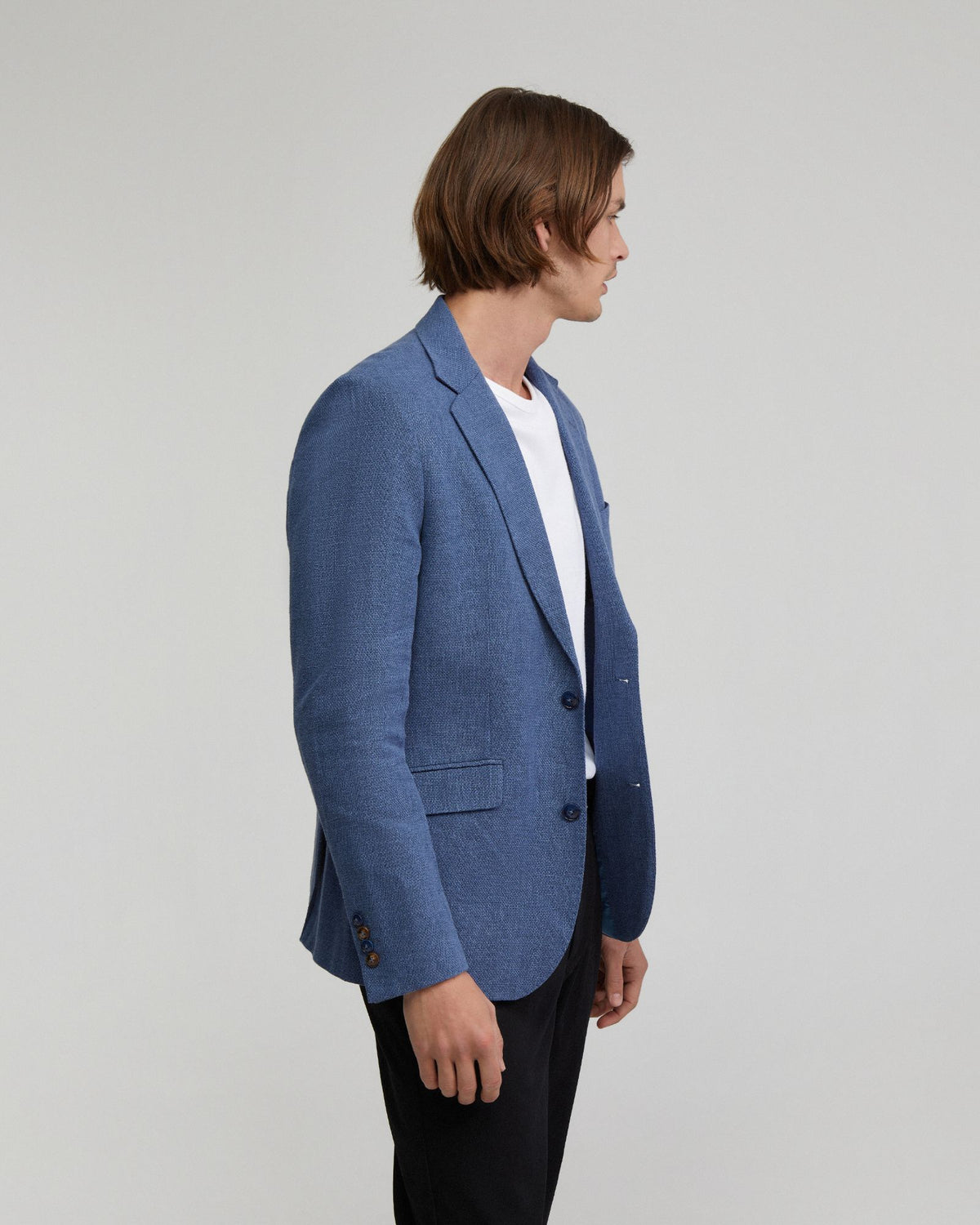 Blake Linen Blend Blazer MENS JACKETS AND COATS