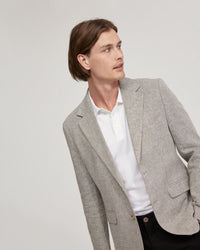 BLAKE LINEN BLEND BLAZER MENS JACKETS AND COATS