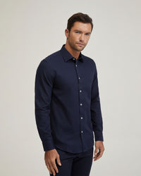 BECKTON LUXURY DOBBY SHIRT MENS SHIRTS