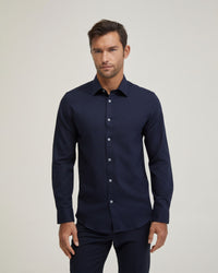 BECKTON LUXURY DOBBY SHIRT MENS SHIRTS