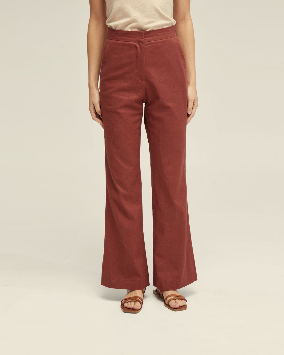 LOLITA LINEN PANTS WOMENS PANTS