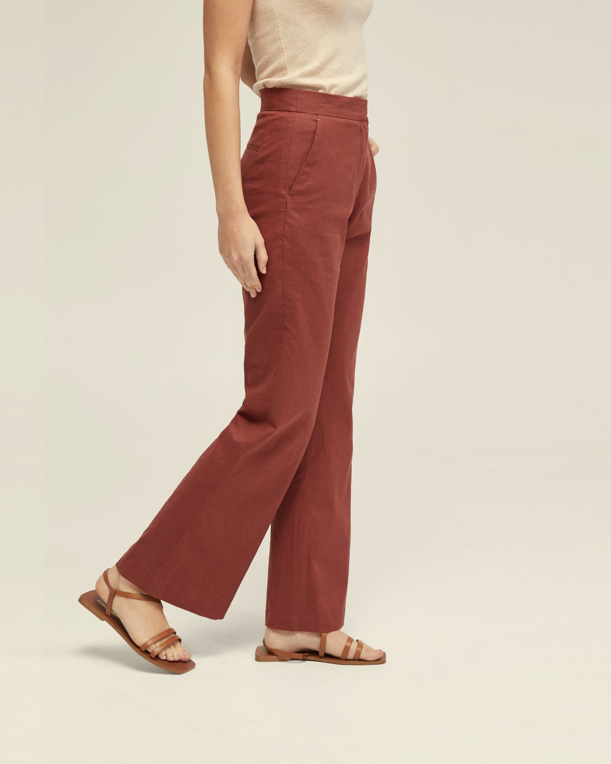 LOLITA LINEN PANTS WOMENS PANTS