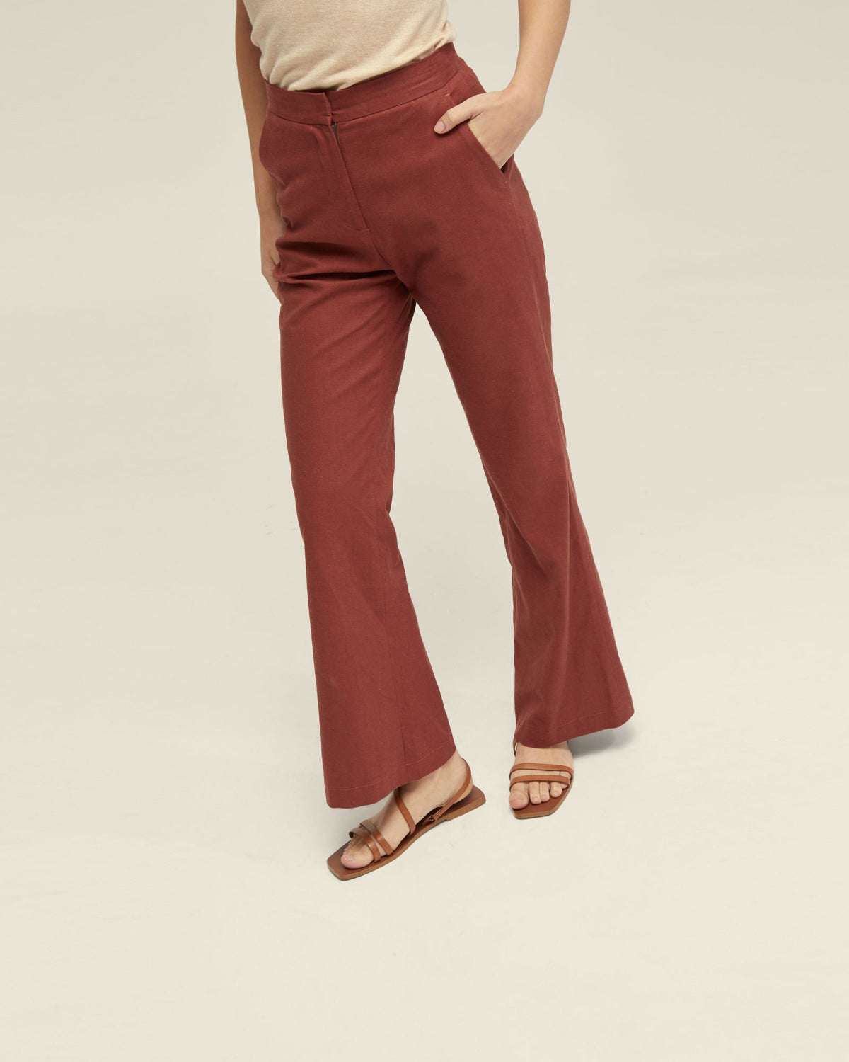 LOLITA LINEN PANTS WOMENS PANTS