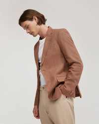 Milton Linen Blend Blazer MENS JACKETS AND COATS