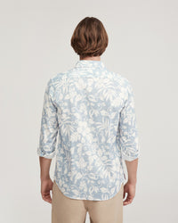 Holloway Linen Blend Printed Shirt - Available ~ 1-2 weeks MENS SHIRTS