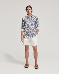 Holloway Linen Blend Printed Shirt - Available ~ 1-2 weeks MENS SHIRTS