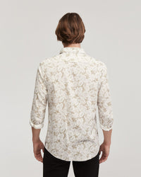 Holloway Linen Blend Printed Shirt - Available ~ 1-2 weeks MENS SHIRTS