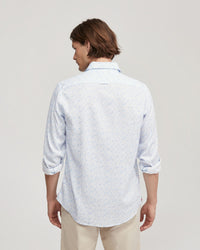 Holloway Linen Blend Printed Shirt MENS JACKETS AND COATS