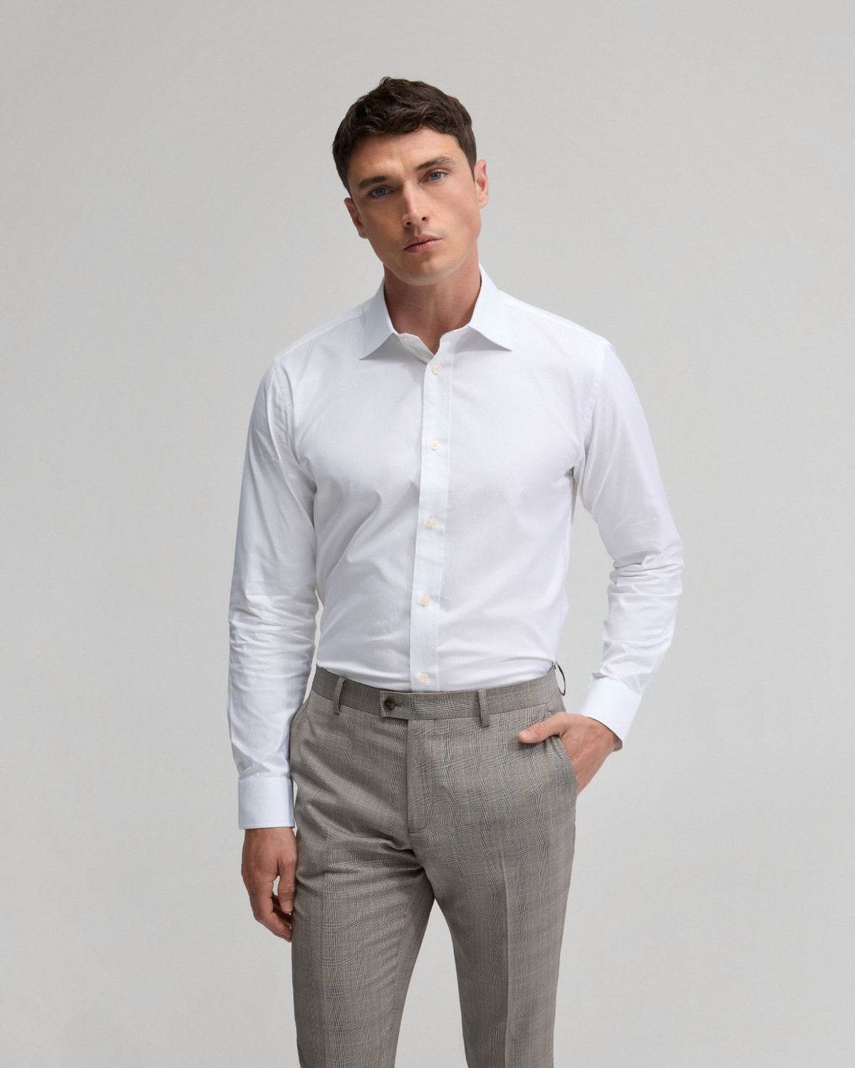 Islington Pima Cotton Twill Shirt - Available ~ 1-2 weeks MENS SHIRTS