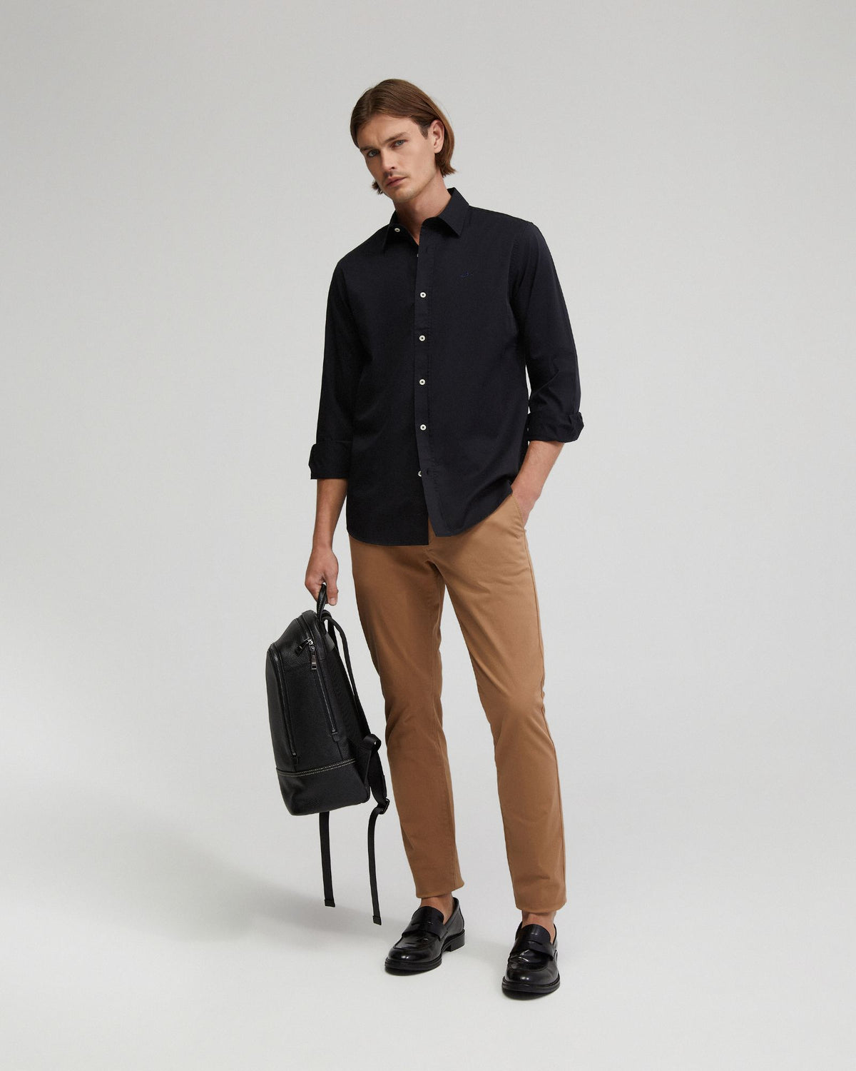 Fergus Fine Twill Cotton Shirt MENS SHIRTS