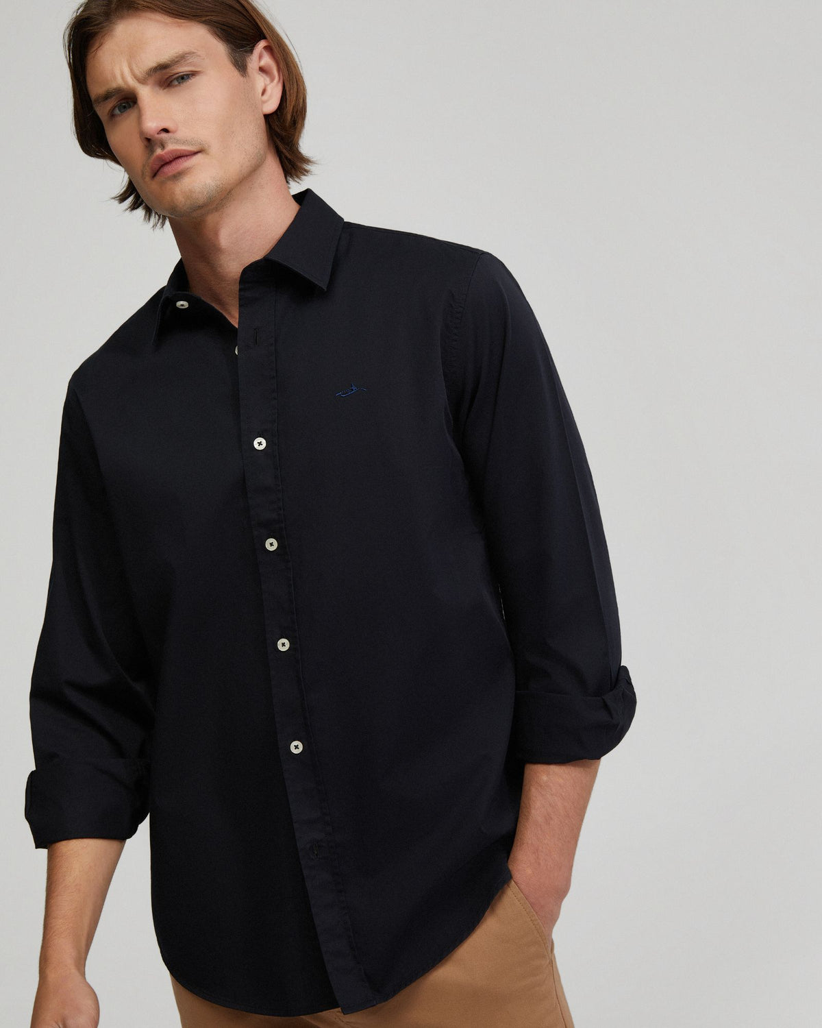 Fergus Fine Twill Cotton Shirt MENS SHIRTS