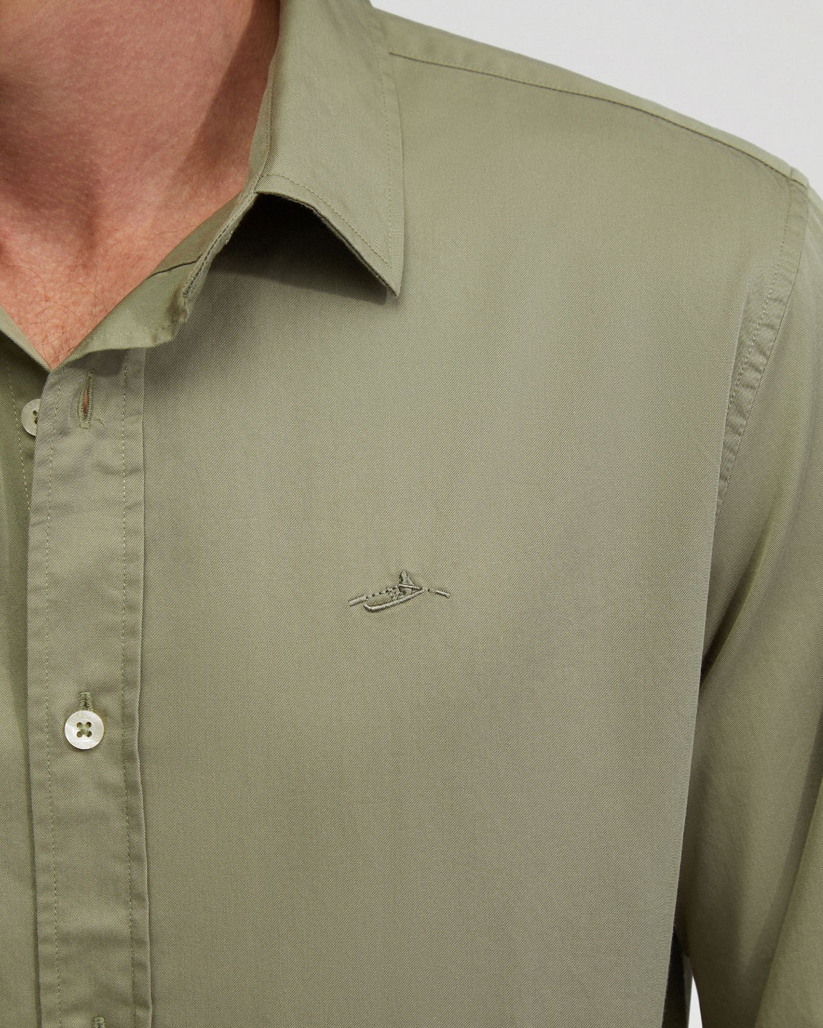 Fergus Fine Twill Cotton Shirt MENS SHIRTS